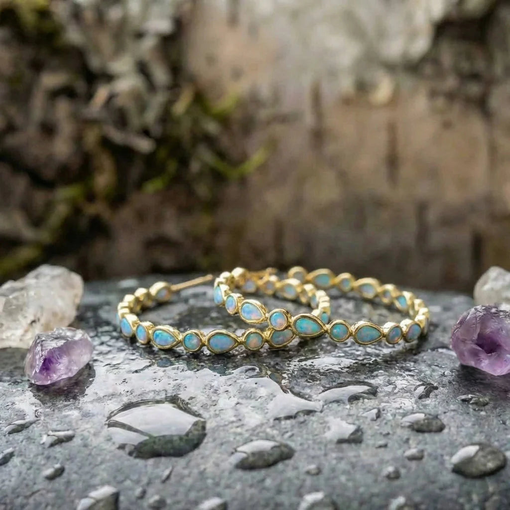 Vintage Blue Opal Bracelet