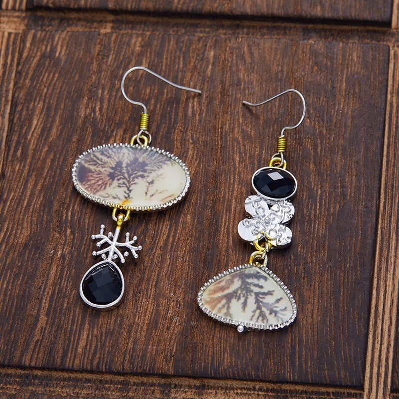 Vintage Botanical Earrings