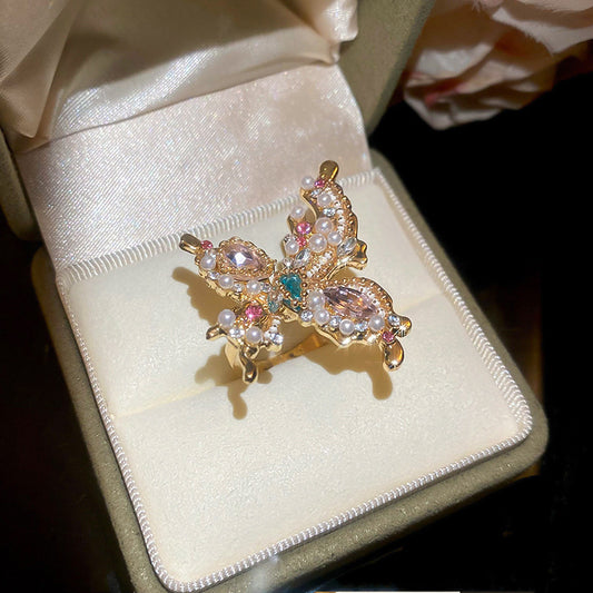 Vintage Butterfly Ring
