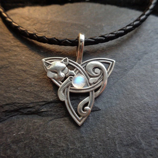 Vintage Celtic Cat