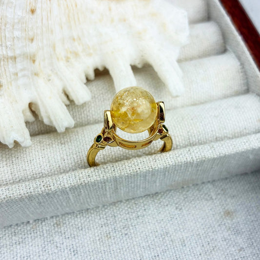 Vintage Citrine Ring