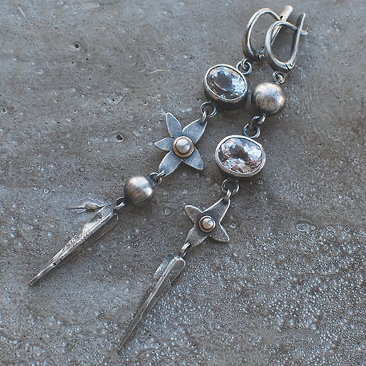 Vintage Crystal Earrings