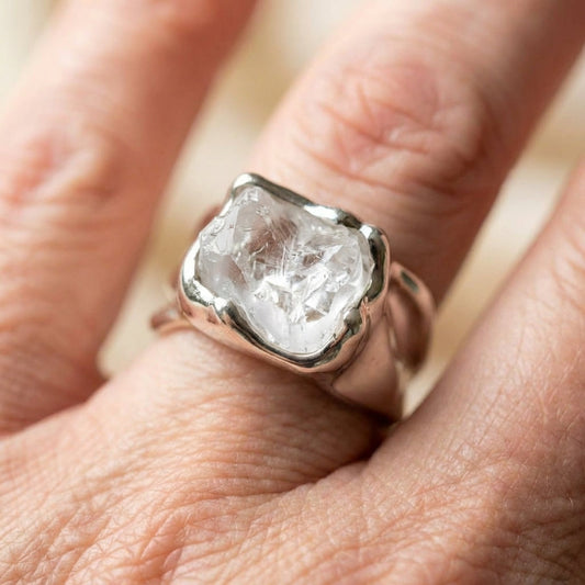 Vintage Crystal Statement Ring