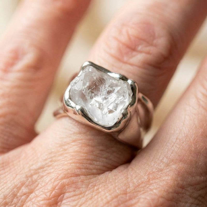 Vintage Crystal Statement Ring