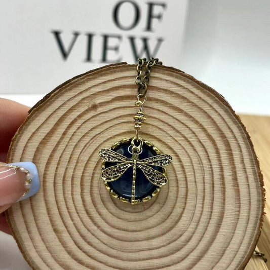 Vintage Dragonfly Necklace