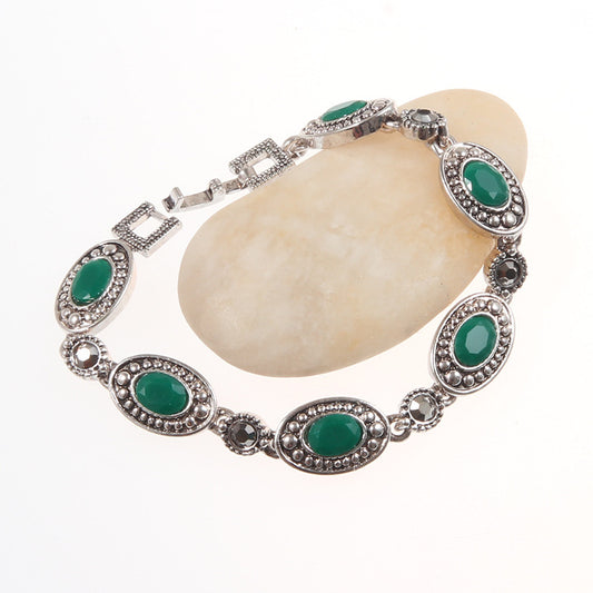 Vintage Emerald Bracelet