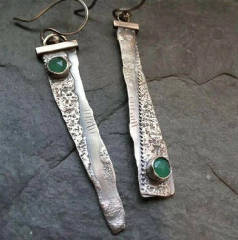 Vintage Emerald Earrings