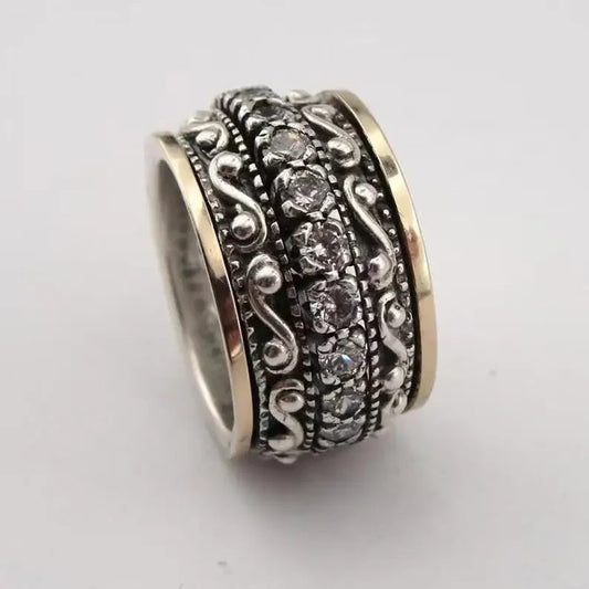 Vintage Ethnic Gemstone Ring