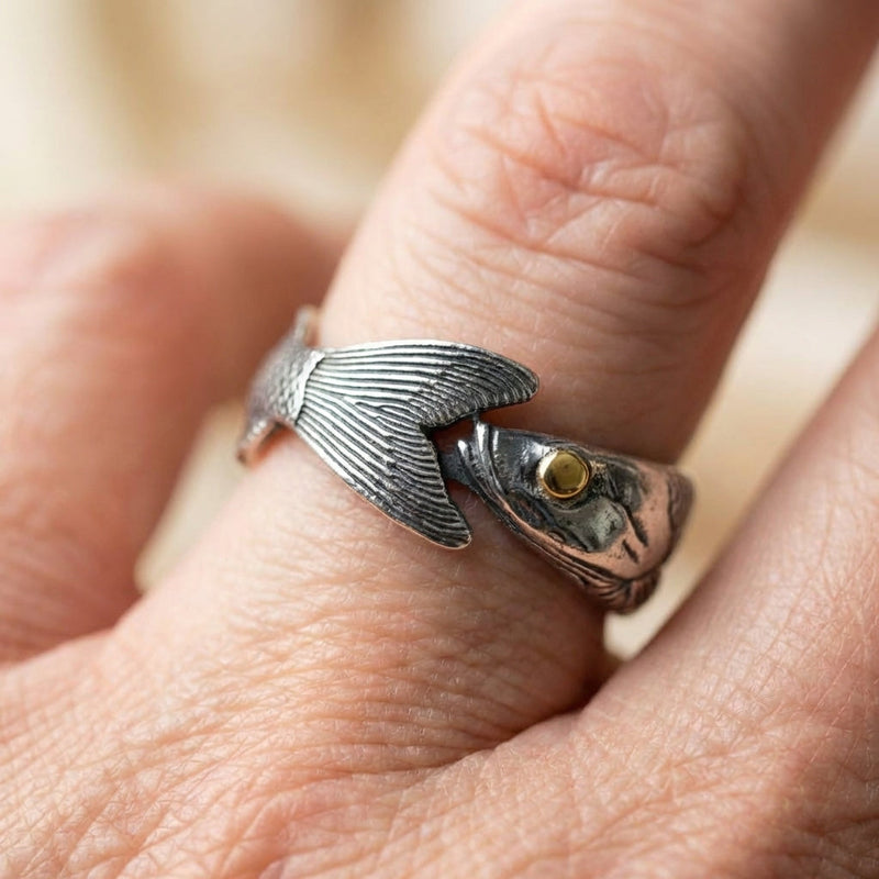 Vintage Fish Ring