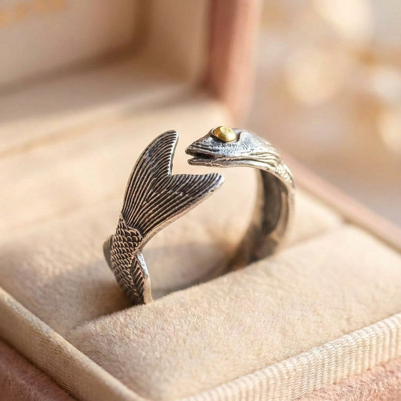 Vintage Fish Statement Ring