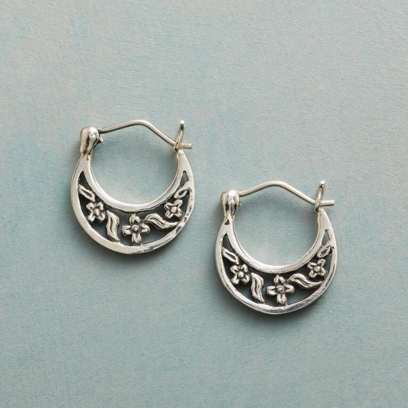 Vintage Floral Earrings