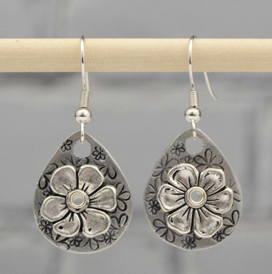 Vintage Flower Earrings