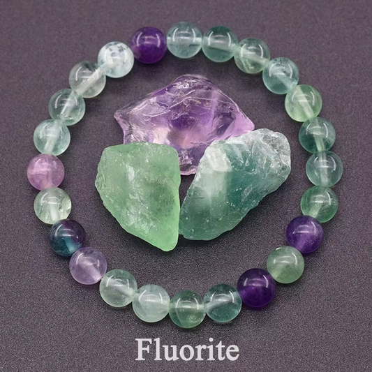 Vintage Fluorite Bracelet