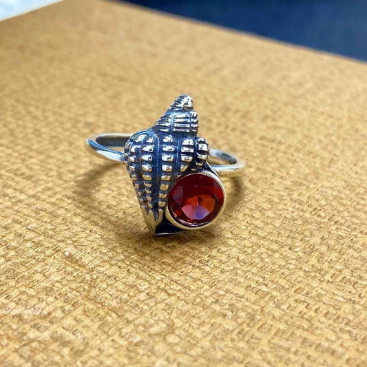 Vintage Garnet Ring