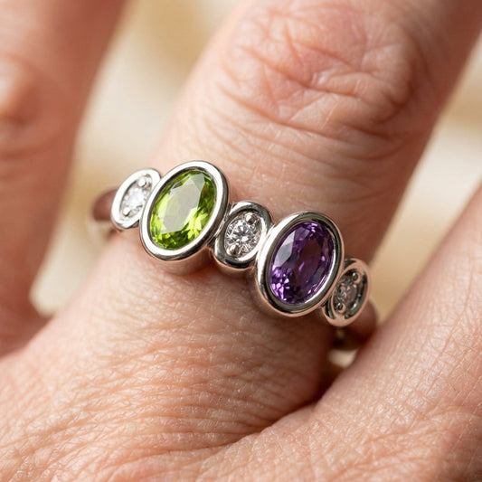 Vintage Gemstone Statement Ring