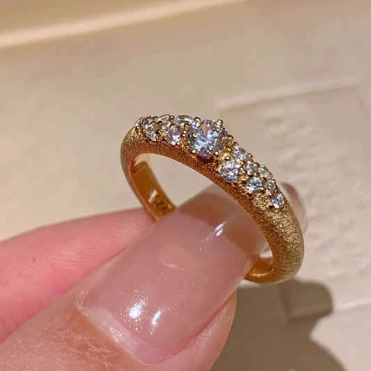 Vintage Gold Diamond Ring