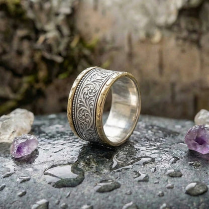 Vintage Golden & Silver Ring