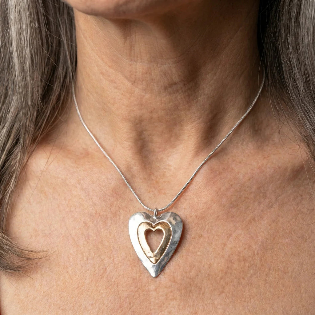 Vintage Heart Pendant