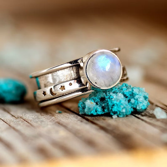 Vintage Moonstone Ring