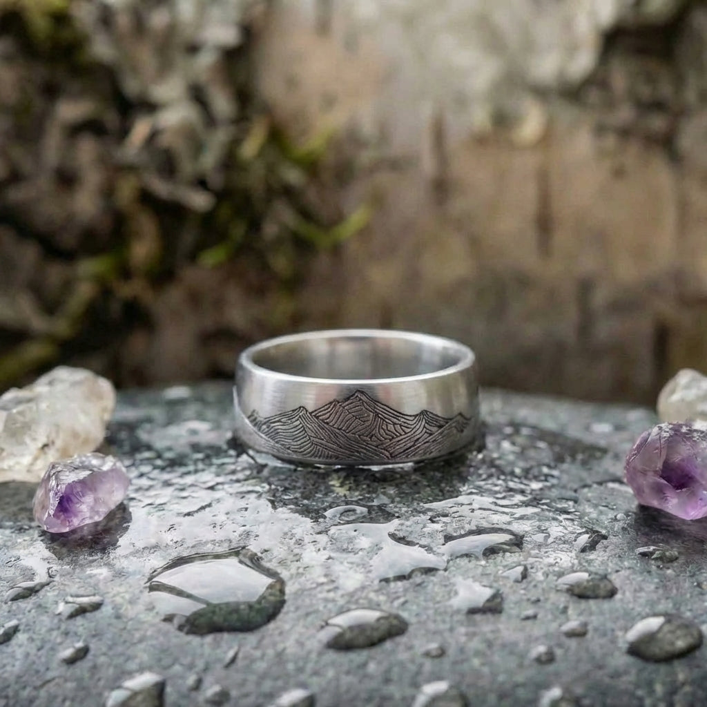 Vintage Mountain Ring