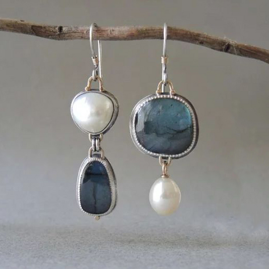 Vintage Natural Blue Stone