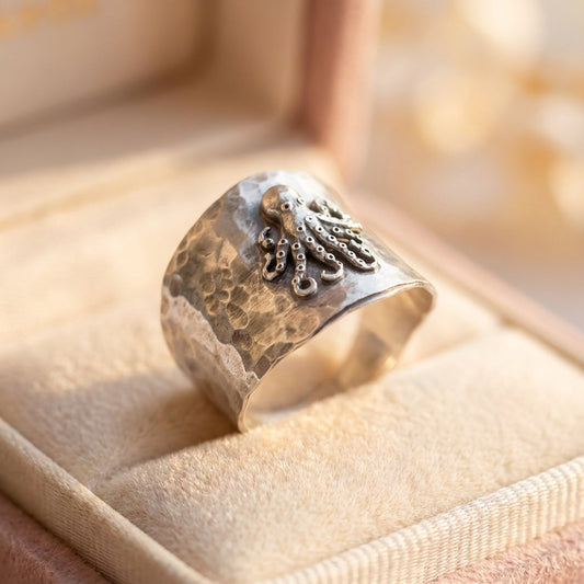 Vintage Octopus Ring