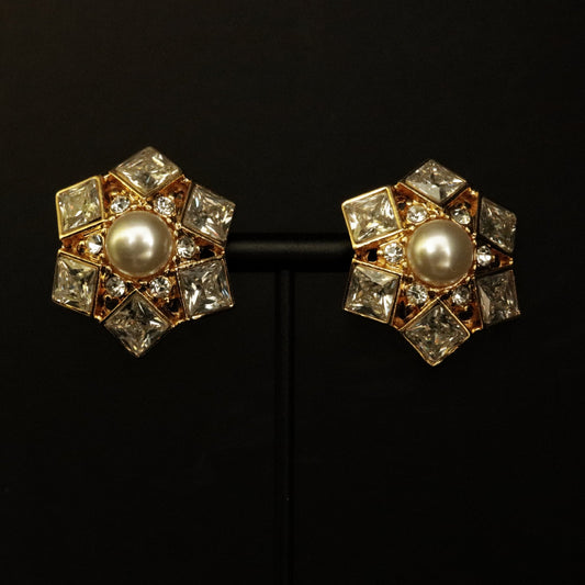 Vintage Pearl Earrings