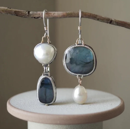 Vintage Pearl Labradorite
