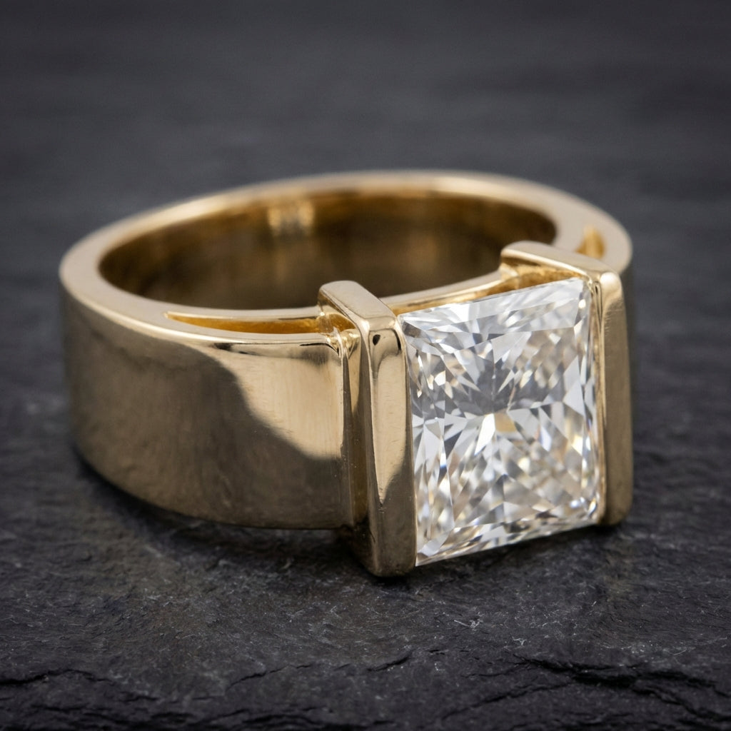 Vintage Princess Cut Ring