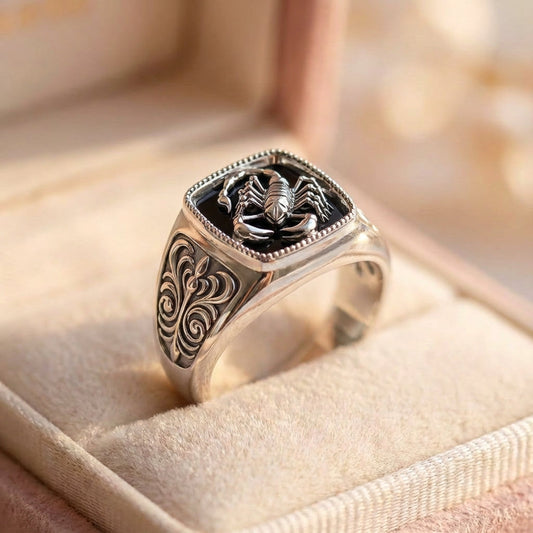 Vintage Scorpion Statement Ring