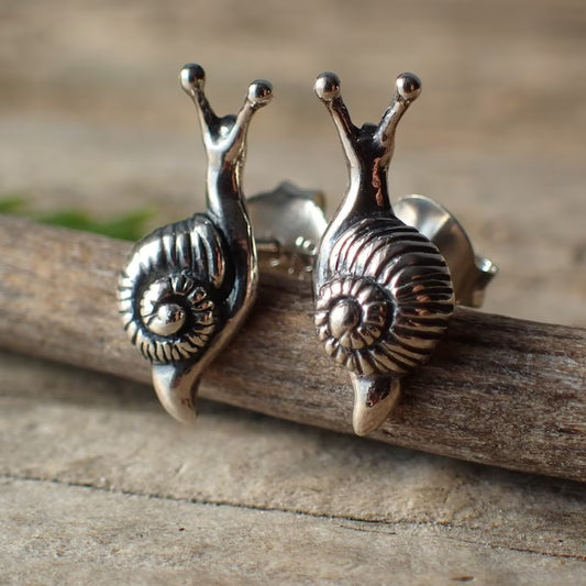 Vintage Snail Earrings