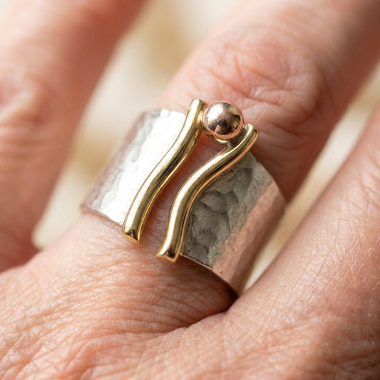 Vintage Statement Silver Ring
