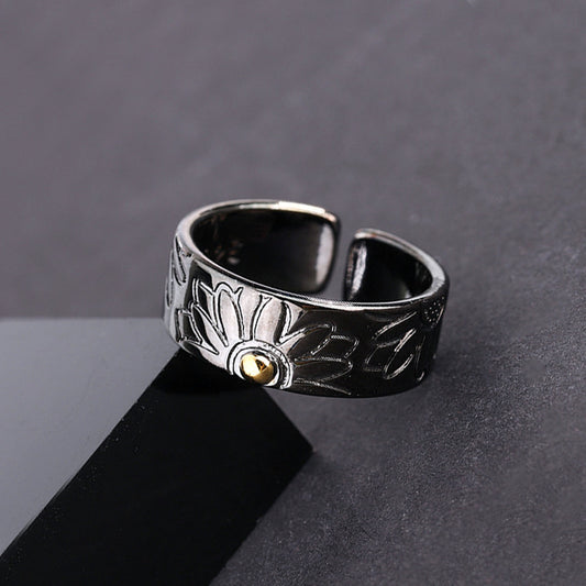 Vintage Sunflower Ring