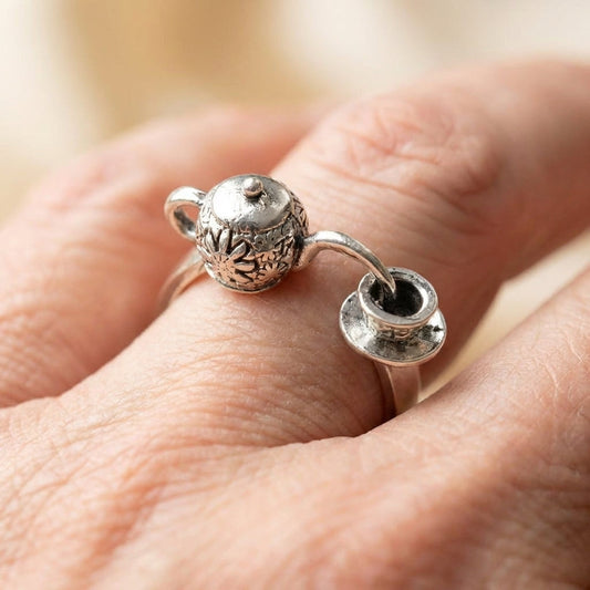 Vintage Teapot Ring