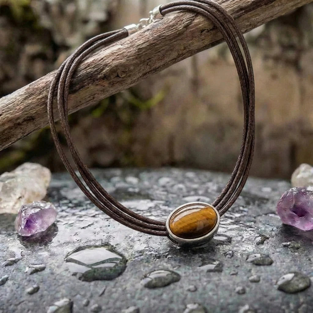 Vintage Tiger Eye Necklace