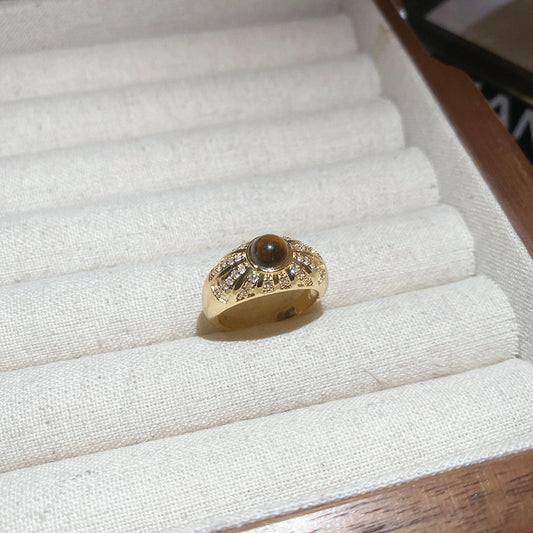 Vintage Tiger Eye Ring