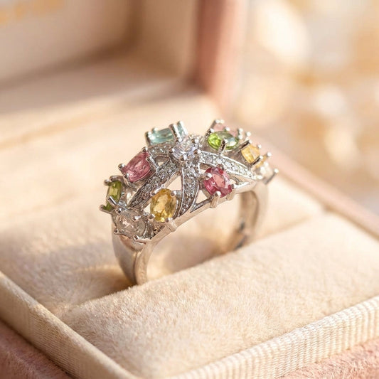 Vintage Tourmaline Cocktail Ring