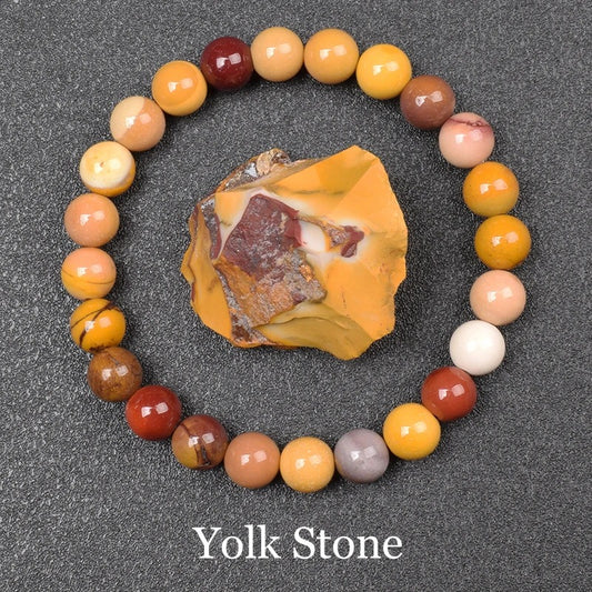 Vintage Yolk Stone Bracelet