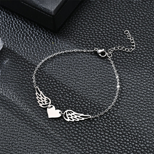 Winged Heart Bracelet