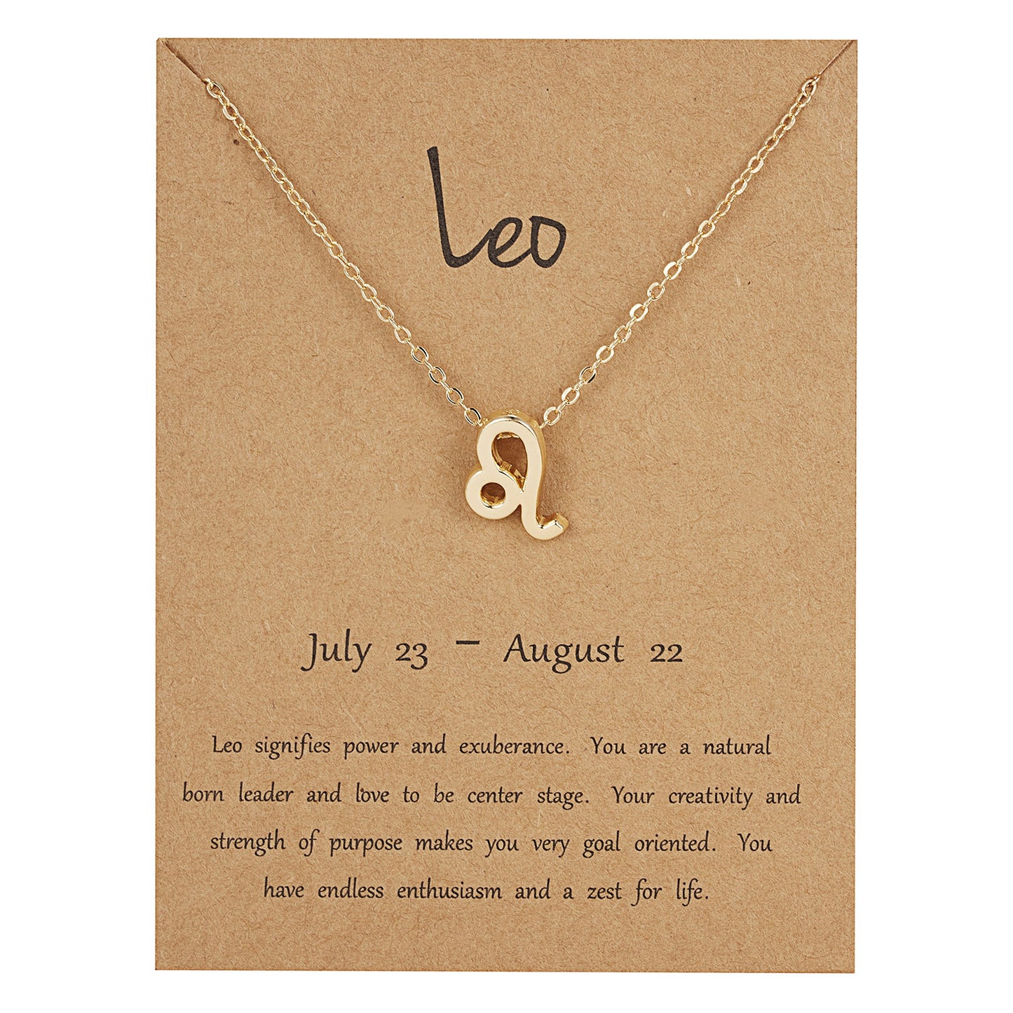 Zodiac Leo Necklace