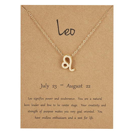 Zodiac Leo Necklace