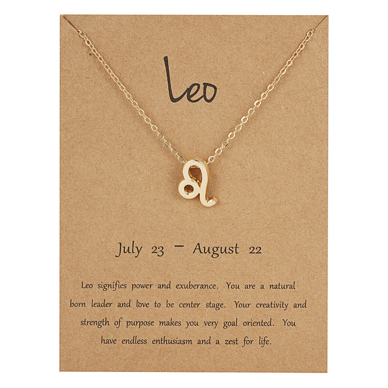 Zodiac Leo Necklace