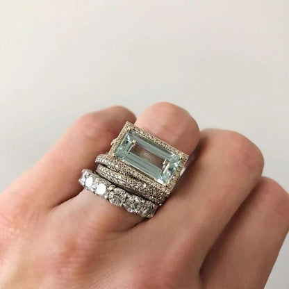 Aries — Crystal Vision Ring Set