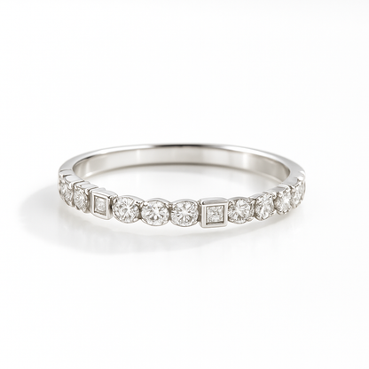 Diamond Constellation Sterling Silver Ring