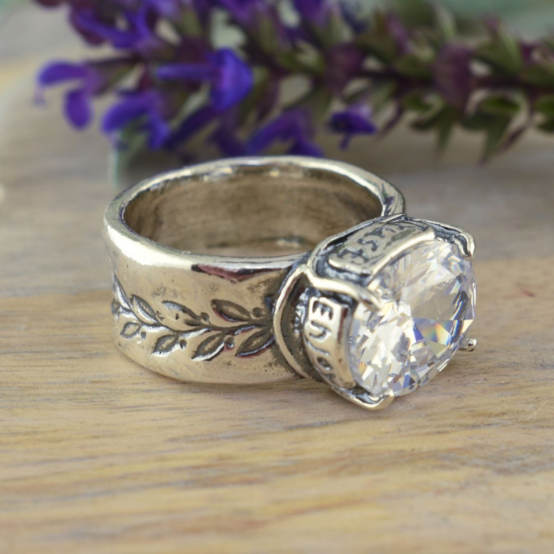 Laurel Crown Ring
