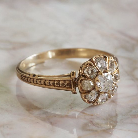 Floral Cluster Ring