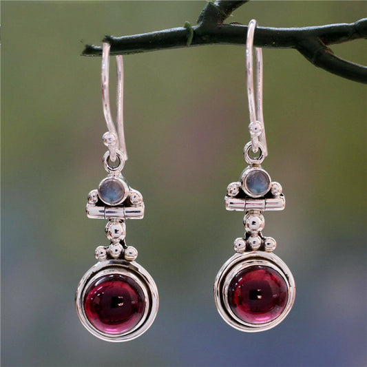 Vintage Red Bright Stone