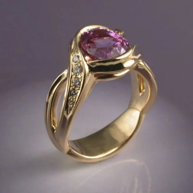 Vintage Glass Ring