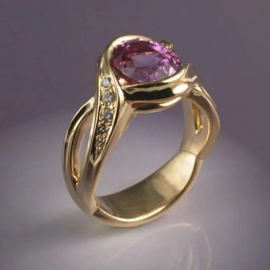 Vintage Glass Ring
