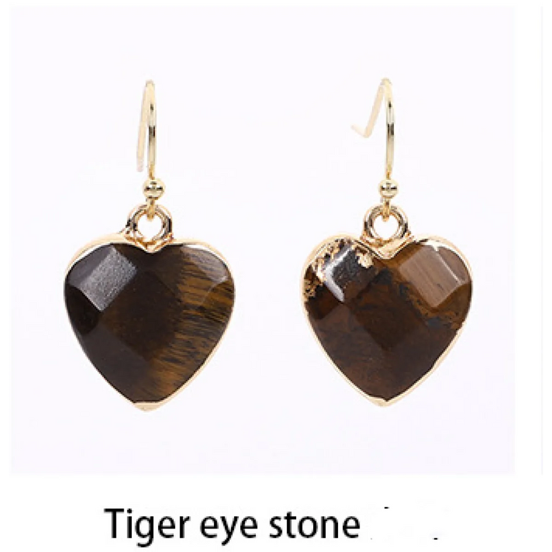 Crystal Heart Earrings